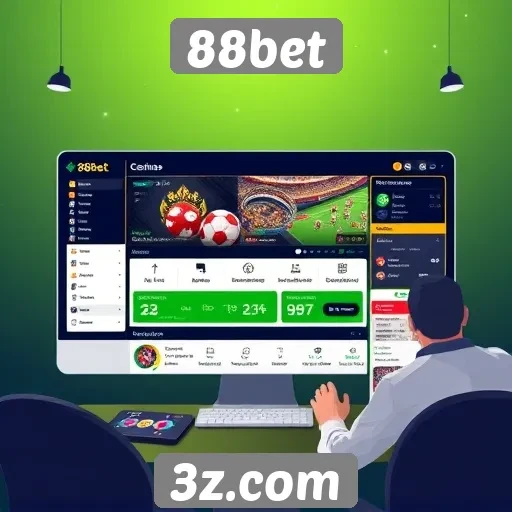 Interface do usuário e experiência no 88bet